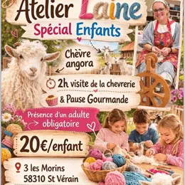 Atelier enfants autour de la laine