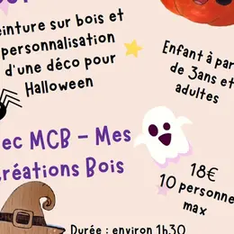 Atelier Enfants Déco de Halloween