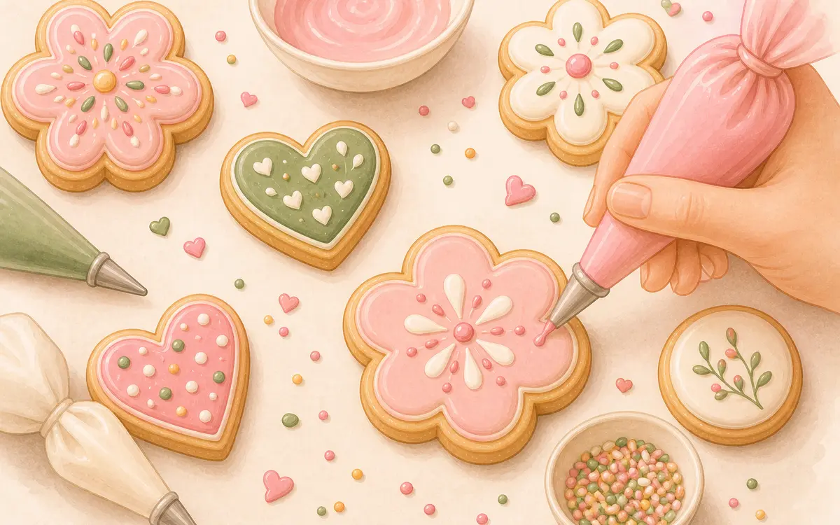 Atelier enfants décoration de biscuits en famille à Paris 18 – Le Cookie Club