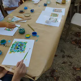 Atelier enluminure