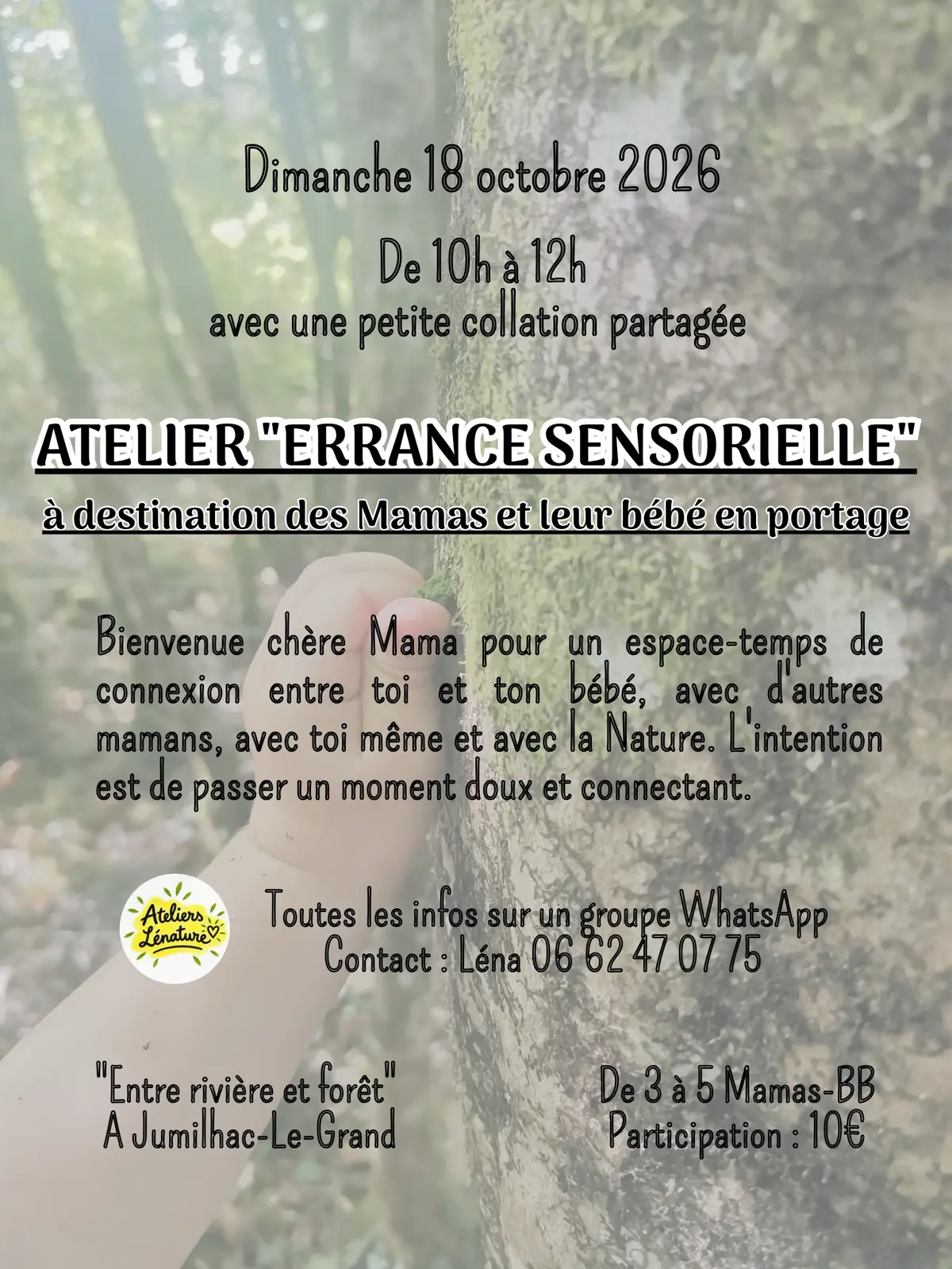Atelier errance sensorielle