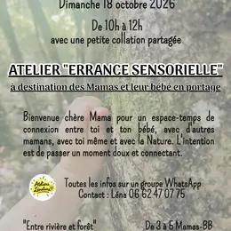 Atelier errance sensorielle