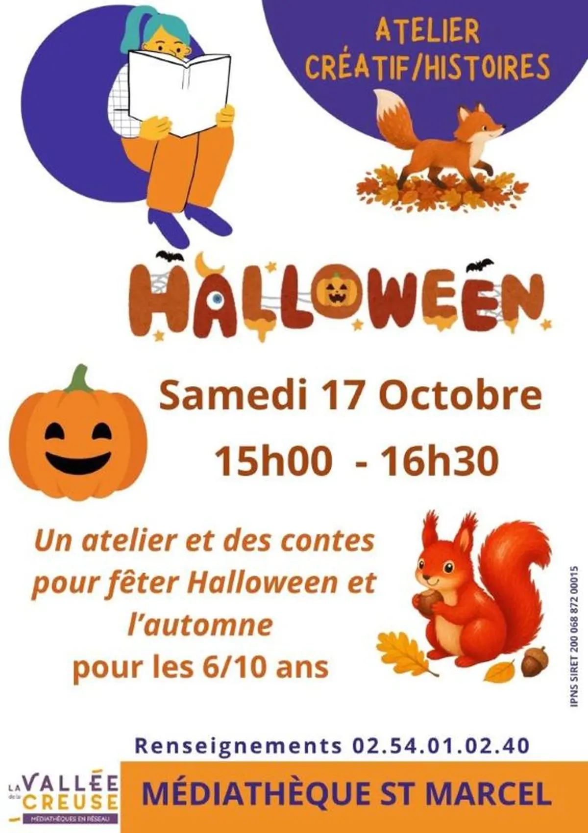 Atelier et contes Halloween