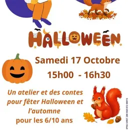Atelier et contes Halloween
