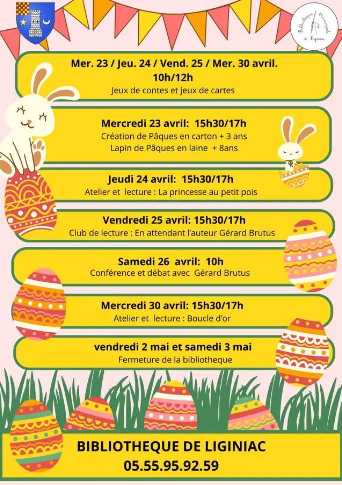 Atelier et lecture : Boucle d'or