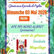 Atelier et stand de l'APE aux Floralies