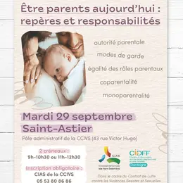 Atelier “Être parents aujourd’hui”