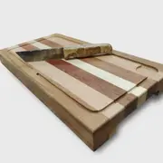 Atelier fabrication d'un billot de table & son couteau à Paris