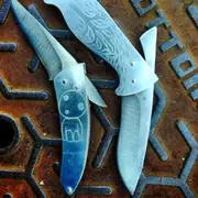 Atelier fabrication d'un couteau en inox à Cluses (74)