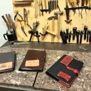 Atelier fabrication d'une pochette de carnet près d'Annecy (74)