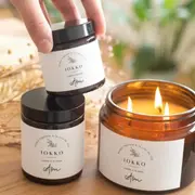 Atelier fabrication de 2 bougies parfumées à Paris 11ème