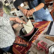 Atelier fabrication de bee wrap à Bois-Anzeray (27)