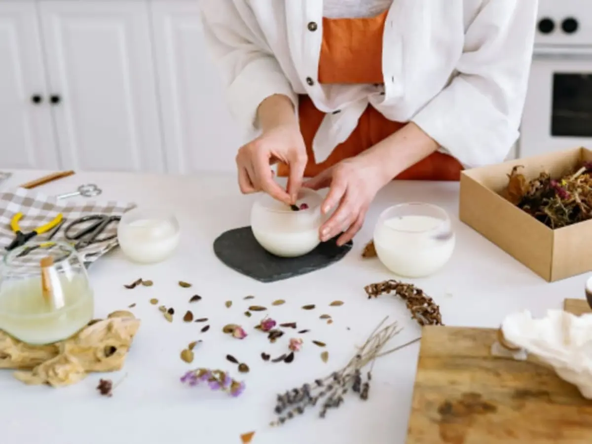 Atelier fabrication de Bougies végétales à  Fabrègues(34)