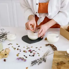Atelier fabrication de Bougies végétales à  Fabrègues(34)