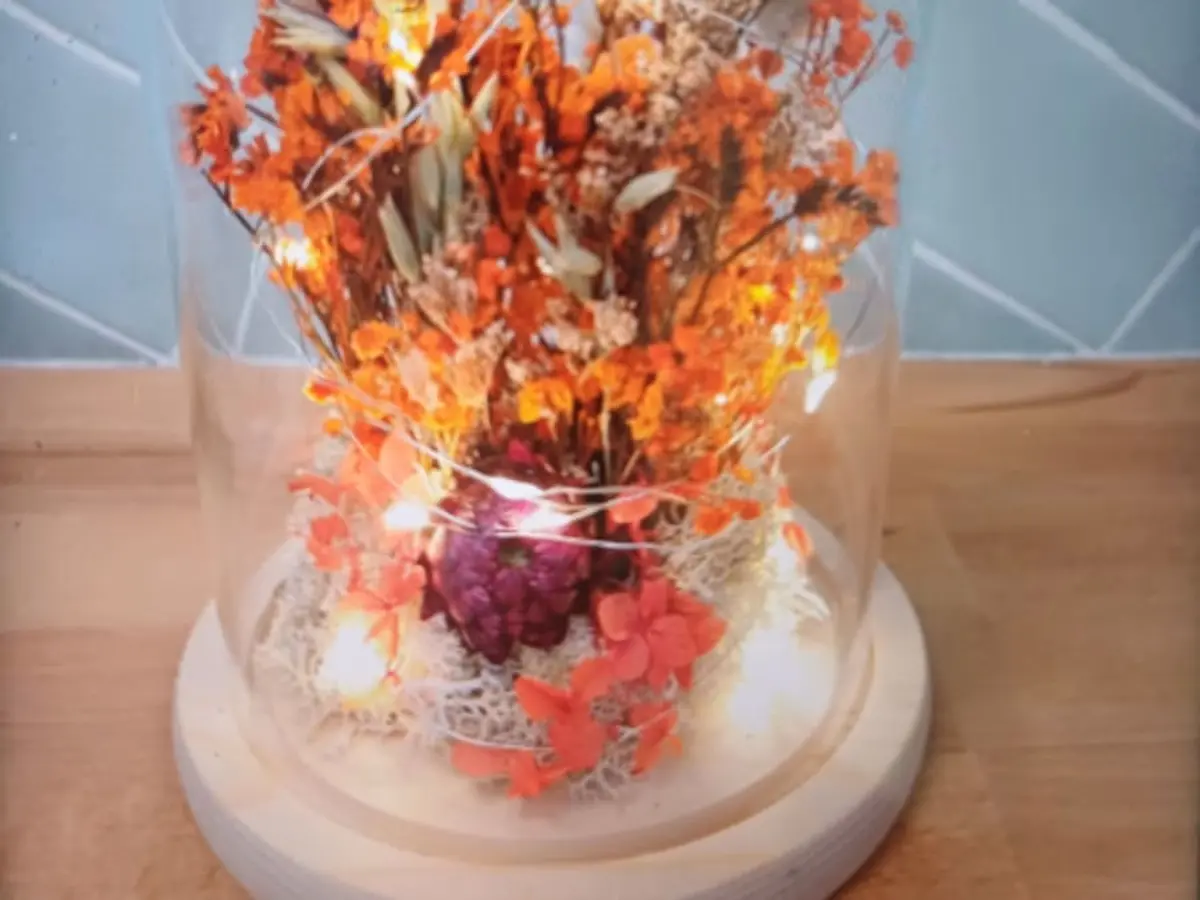 Atelier fabrication de cloche fleurie à Marignane (13)