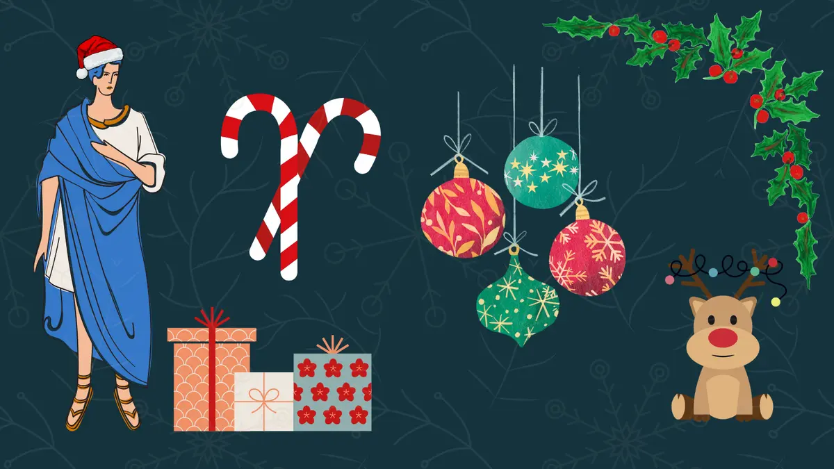 Atelier fabrication des décorations des fêtes de fin d'année à la romaine