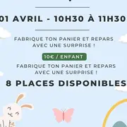 Atelier - Fabrication panier de Pâques