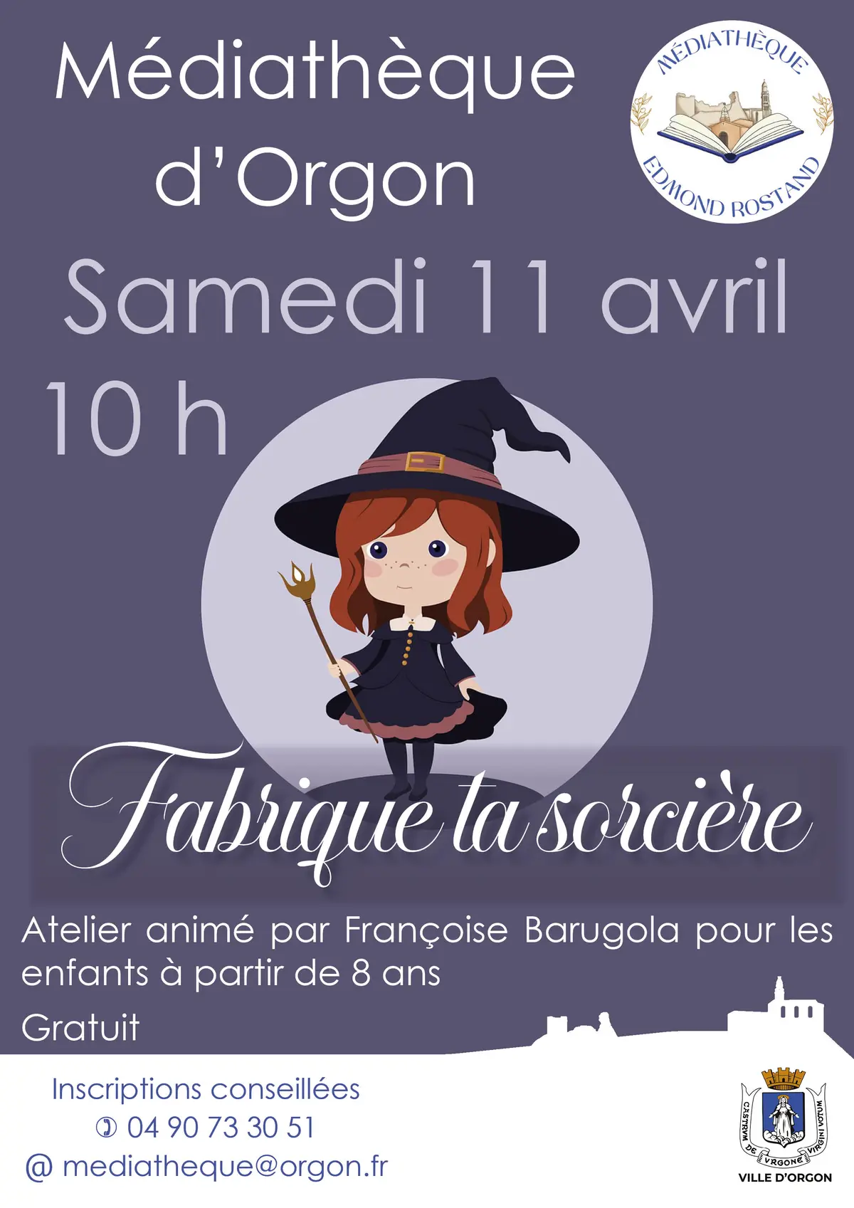 Atelier Fabrique ta sorcière