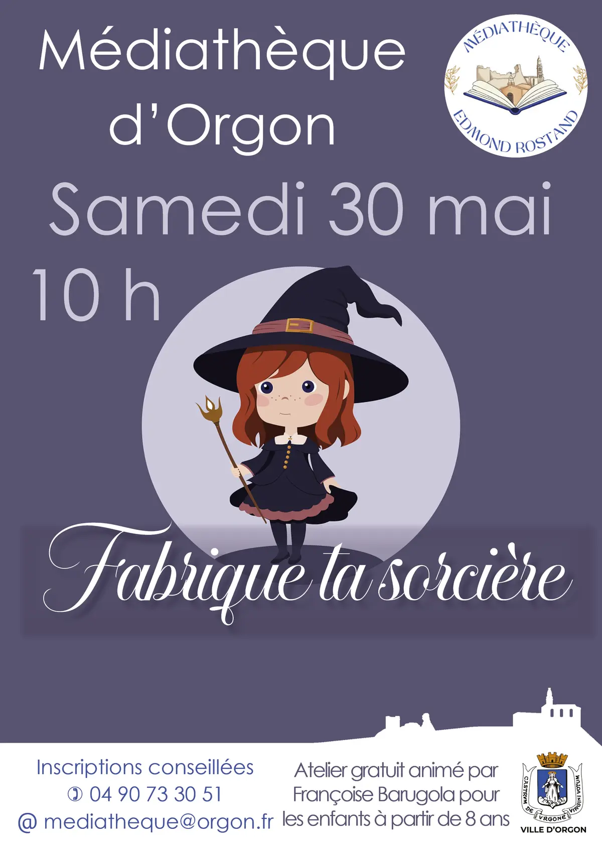 Atelier Fabrique ta sorcière