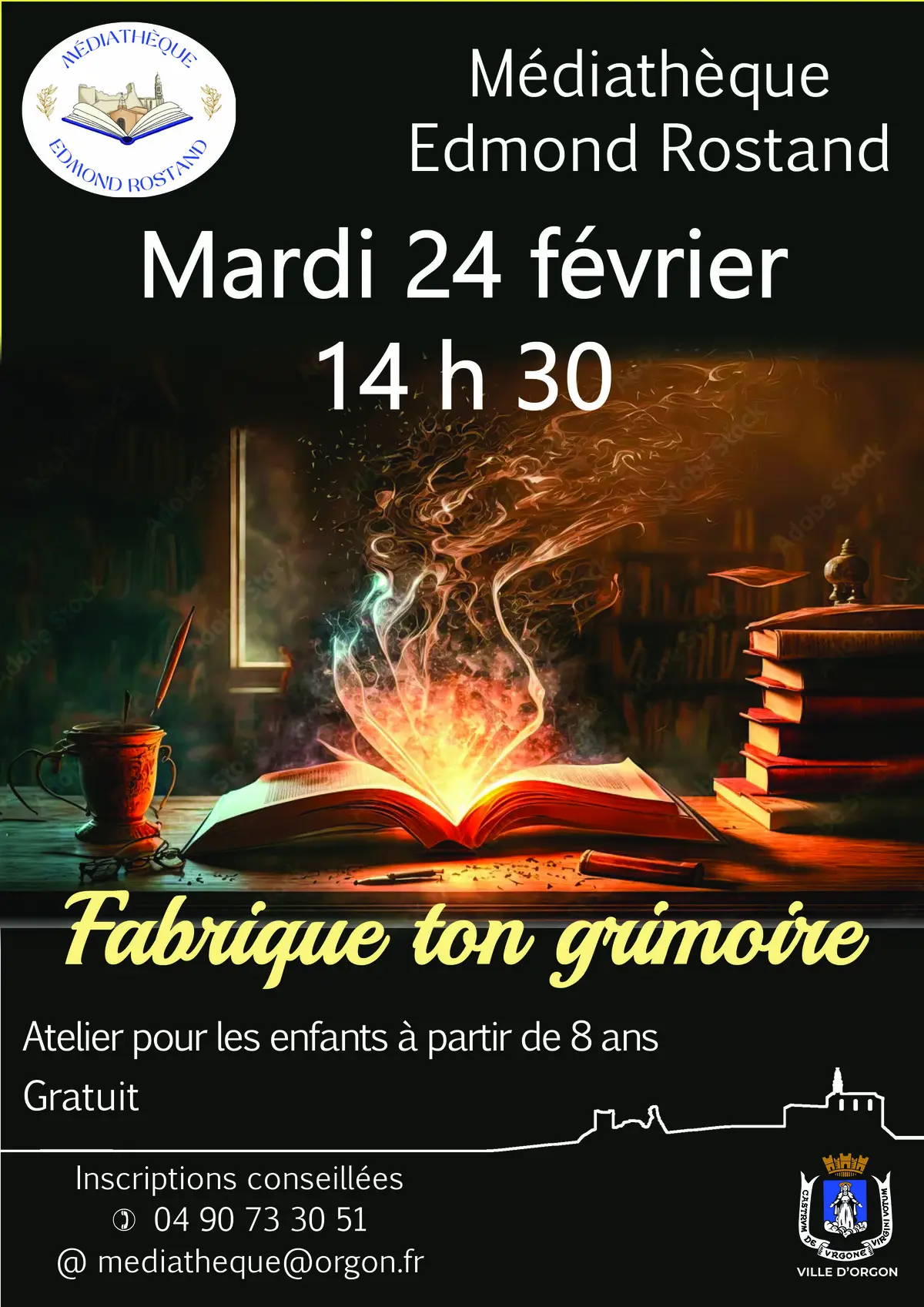 Atelier Fabrique ton grimoire
