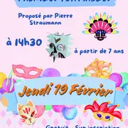 Atelier Fabrique ton masque