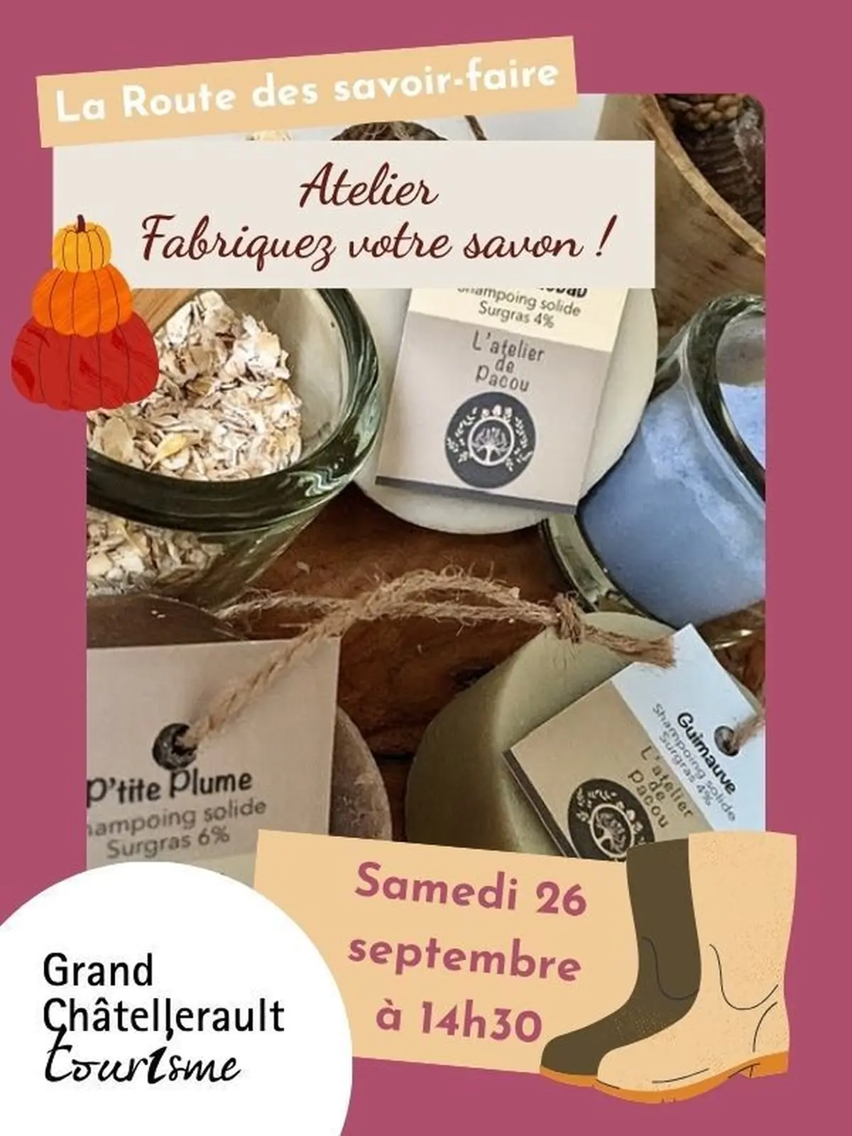 Atelier : Fabriquez votre savon !