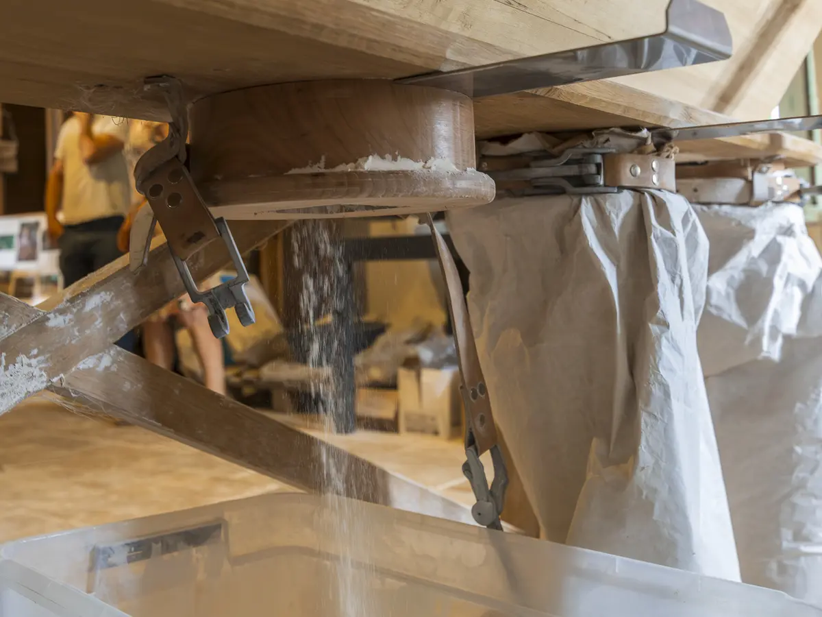 Atelier façonnage de pain au levain, au moulin de Sabathier