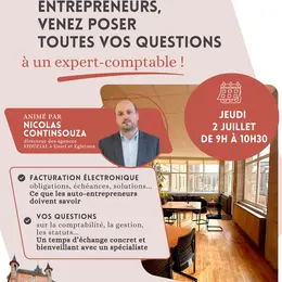 Atelier facturation électronique entrepreneurs, venez poser toutes vos questions