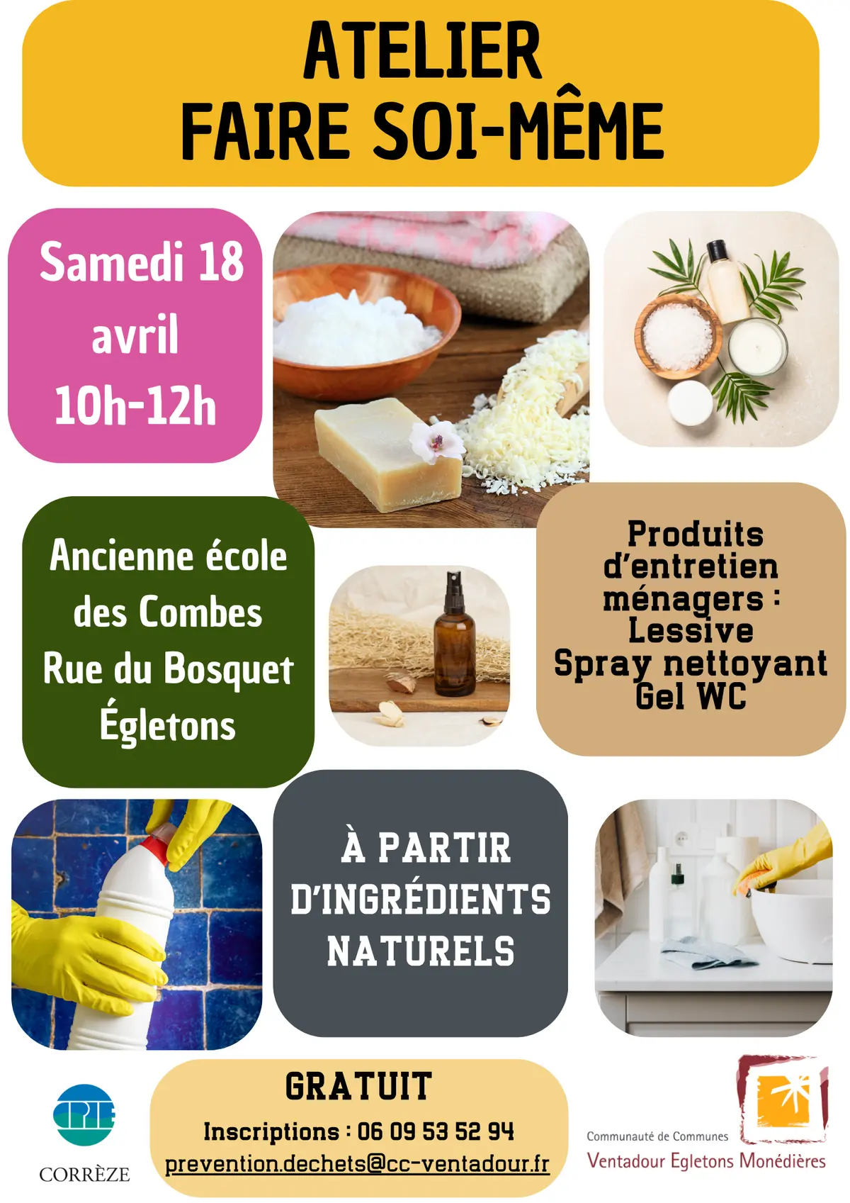 Atelier « faire-soi-même » à Egletons