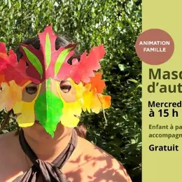 Atelier Famille au Musée Marzelles : Masque d'Automne
