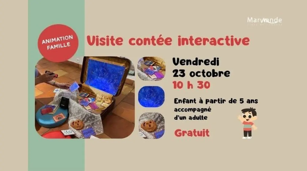 Atelier famille au Musée Marzelles : visite contée interactive