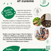 Atelier famille : balade, cuillette et cuisine