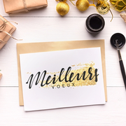 Atelier famille « Cartes calligraphiées » à la Commanderie d'Arville