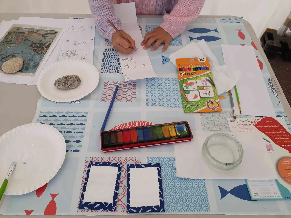 Atelier famille - Un monde sous-marin dans ma poche
