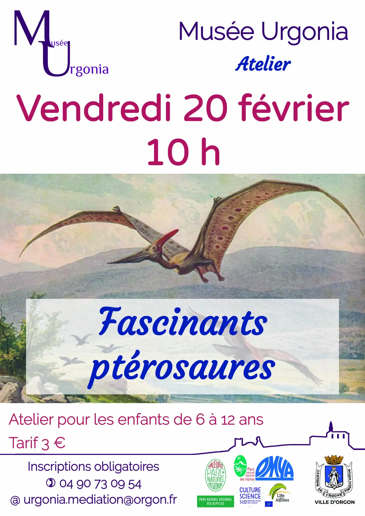 Atelier Fascinants ptérosaures