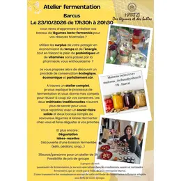 Atelier fermentation