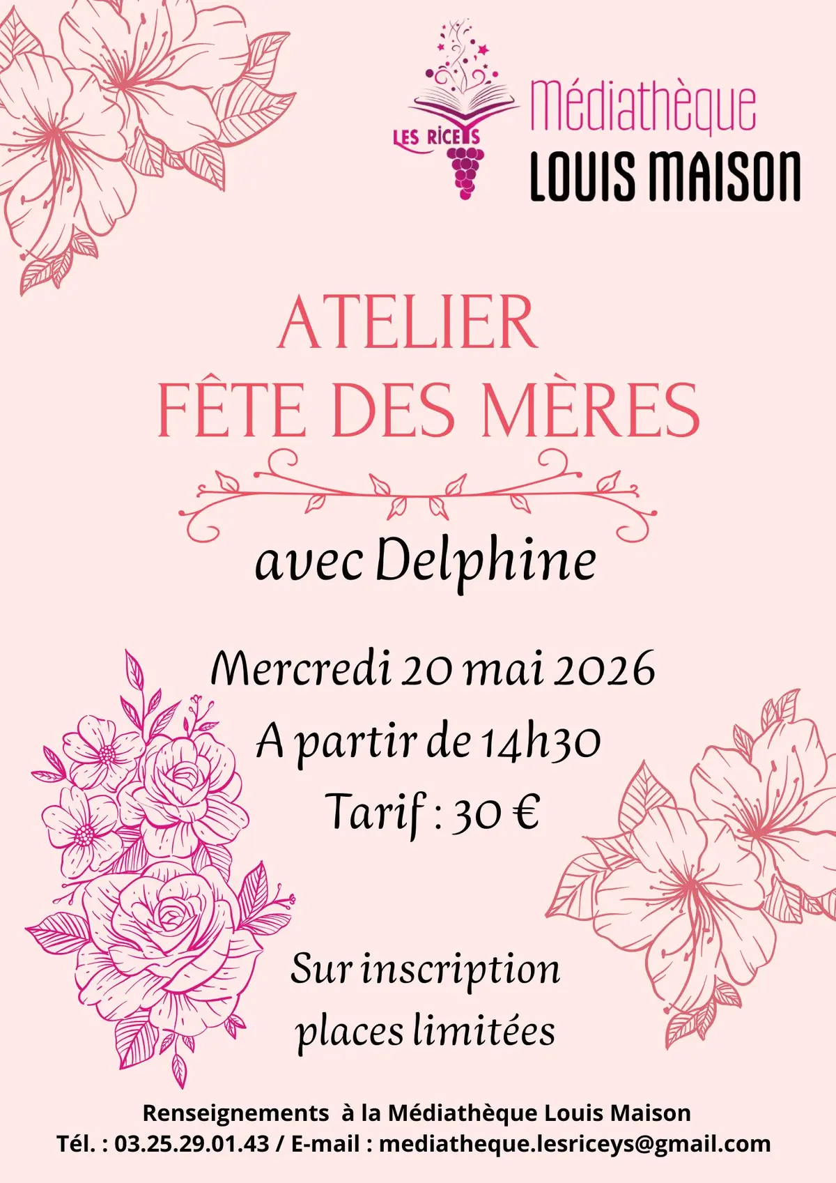 Atelier Fête des Mères