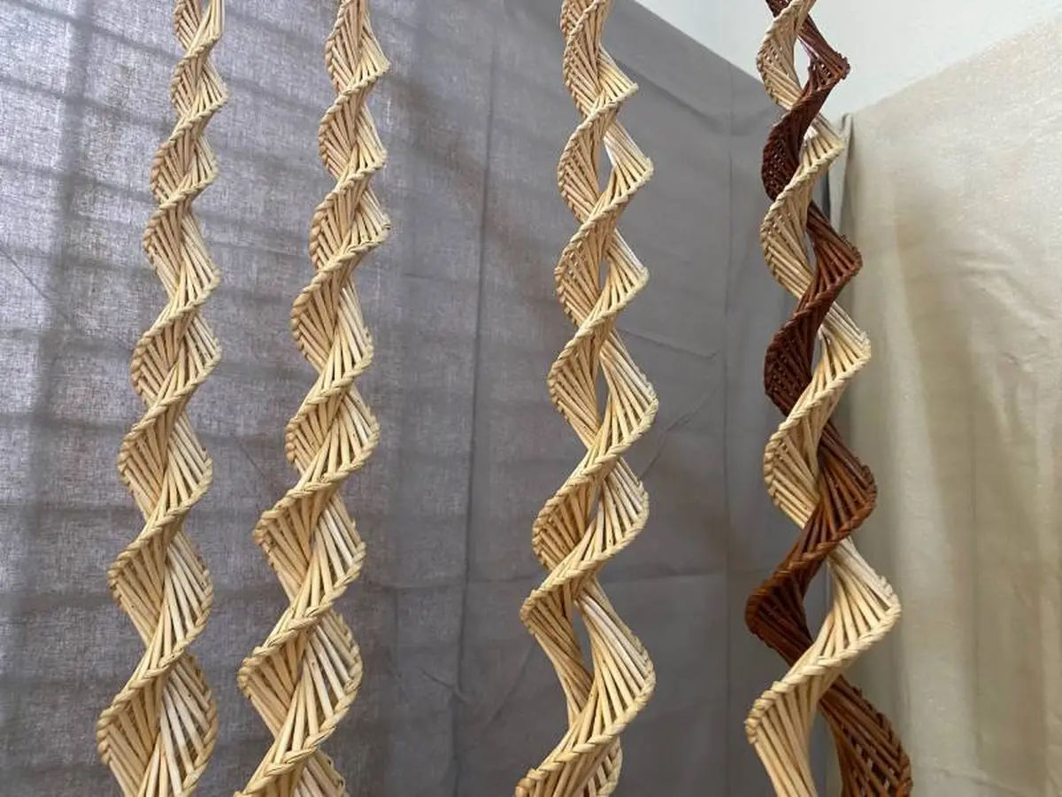 Atelier Flash  de vannerie avec Lydie Maître