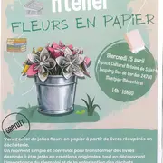 Atelier fleurs en papier