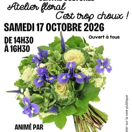 Atelier floral : C'est trop choux !