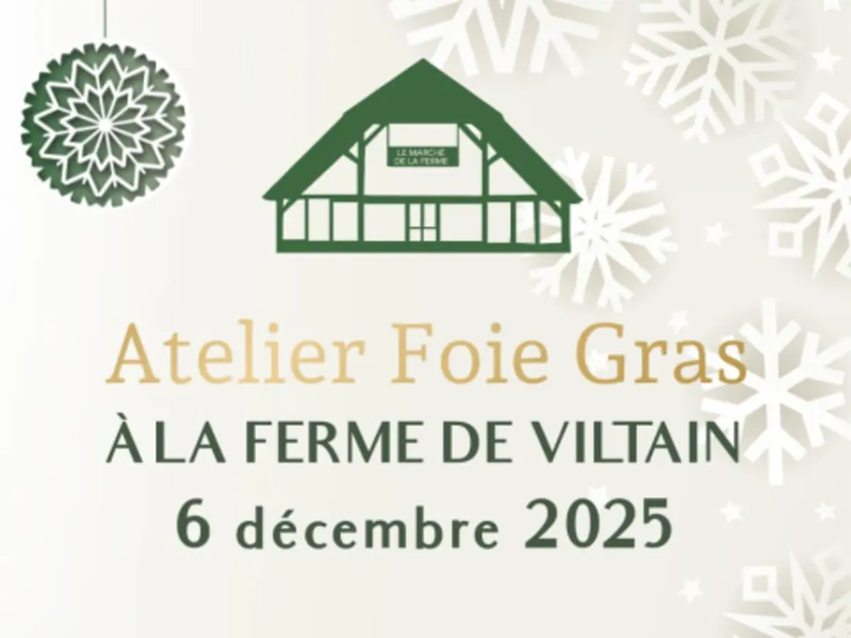 Atelier foie gras à la Ferme de Viltain (78)