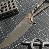 Atelier forge d'un couteau de forgeron &agrave; Saint-Galmier (42)