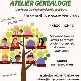 Atelier généalogie