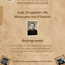 Atelier généalogie - Histoires locales