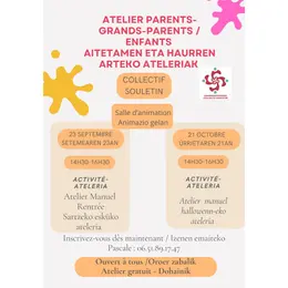 Atelier grands-parents-parents-enfants