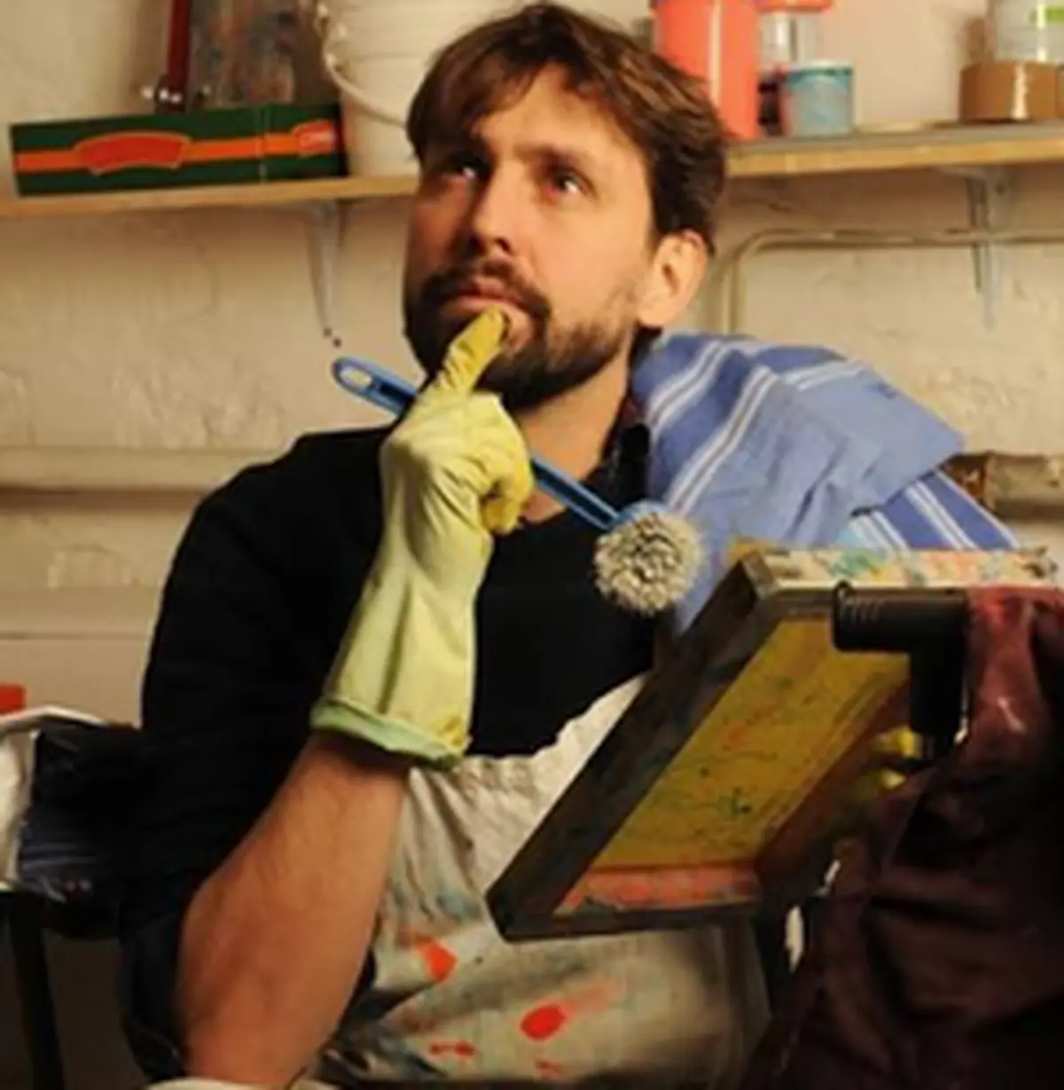 Atelier graphique avec Roland Garrigue