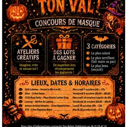 ATELIER - Halloween ton Val!