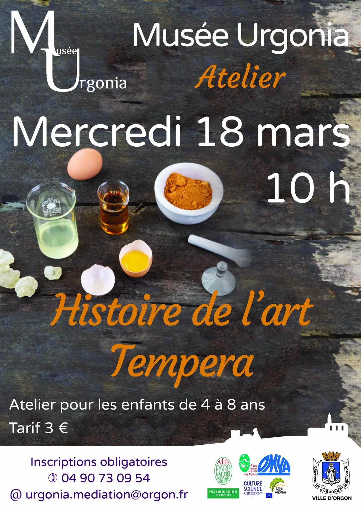 Atelier « Histoire de l’art - Tempera »