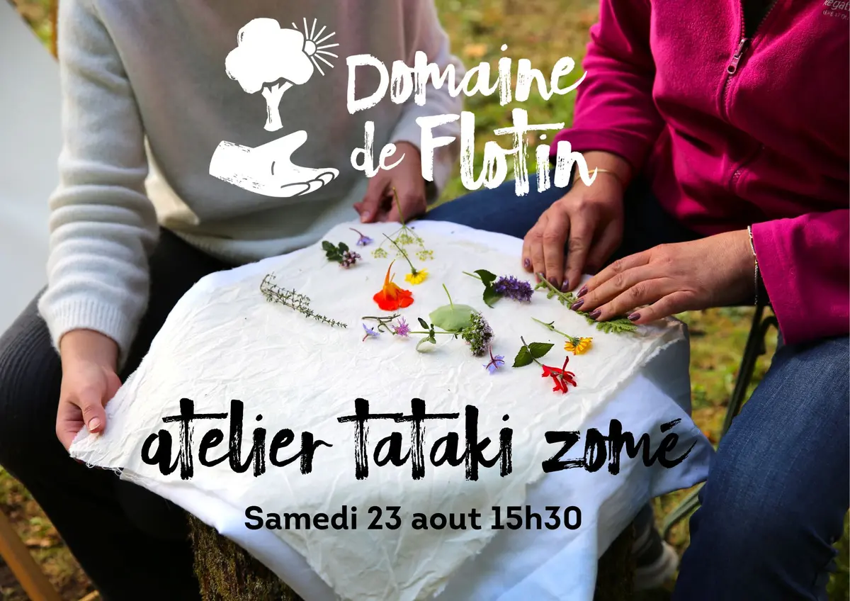 Atelier impression végétale Tataki-Zomé