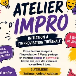 Atelier impro : initation à l'improvisation théâtrale